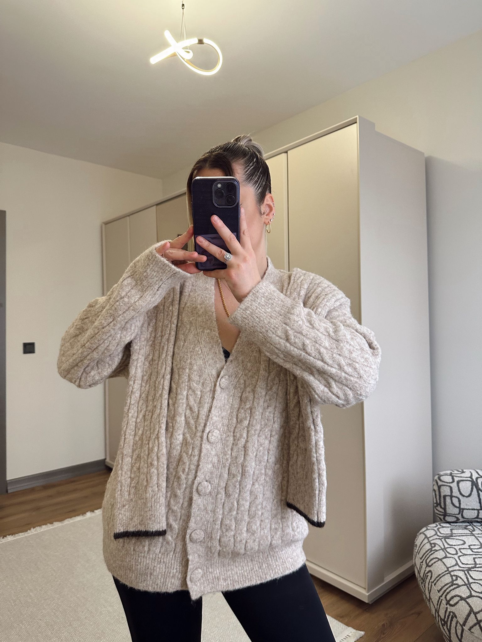 Bağlamalı Yumoş Hırka