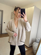 Bağlamalı Yumoş Hırka