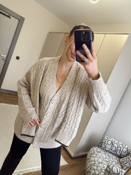 Bağlamalı Yumoş Hırka