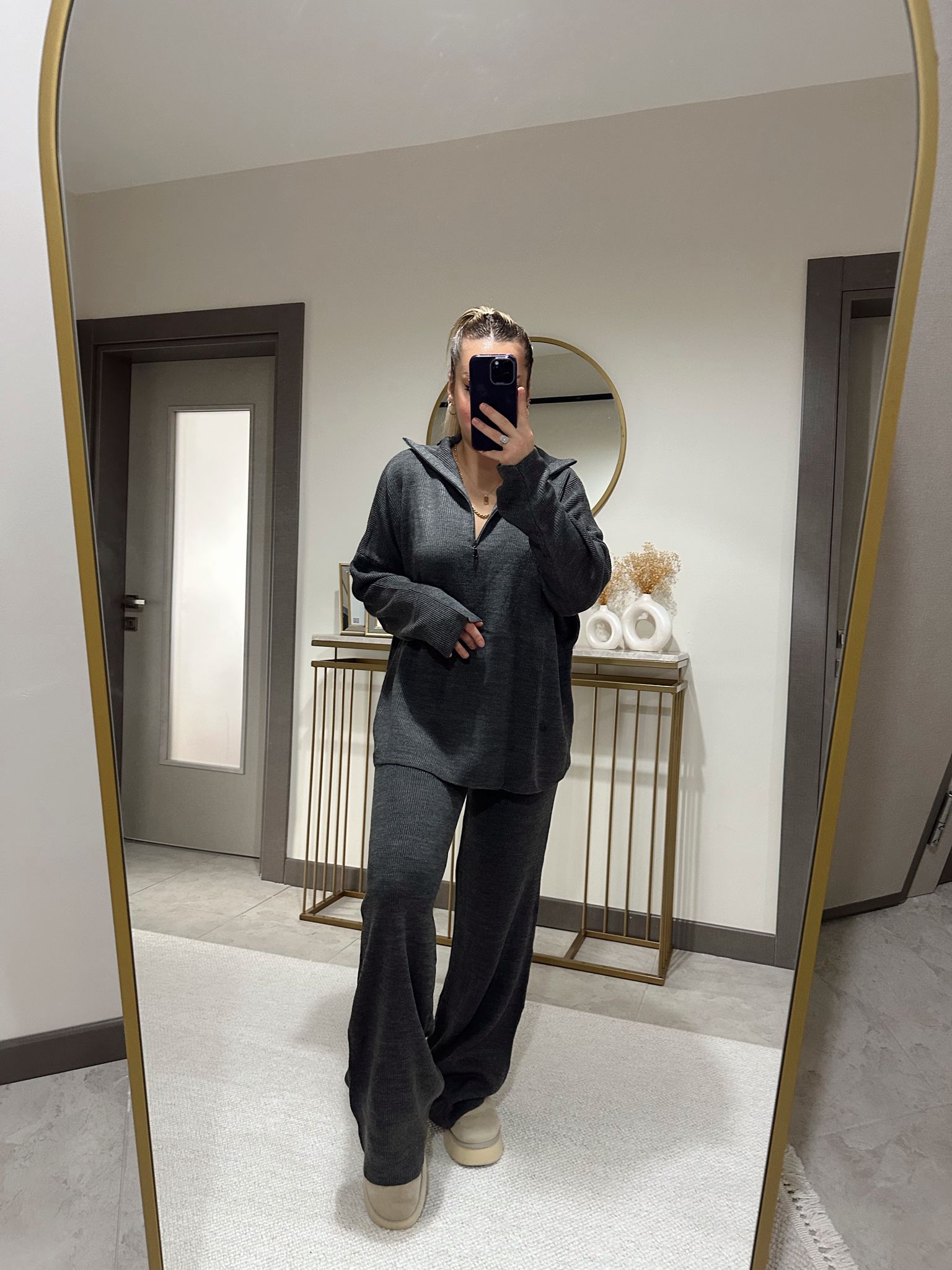 Antrasit Triko Takım